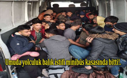 99 Kaçak göçmen böyle yakalandı